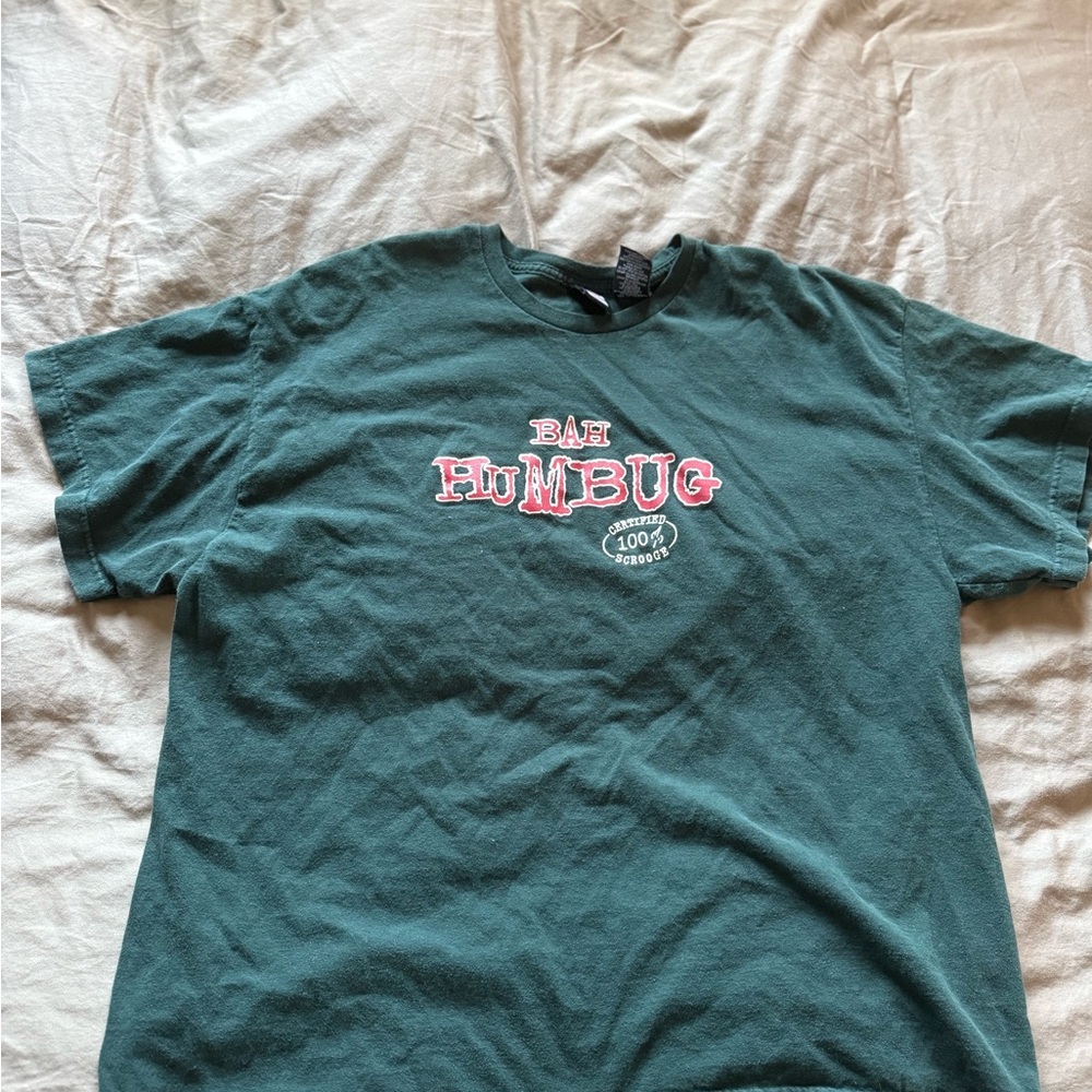 Green Graphic Men's Shirt